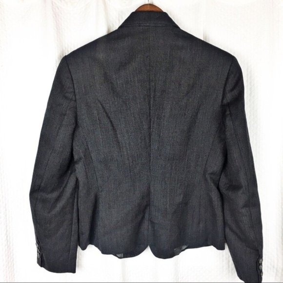 United Colors of Benetton Women's Wool Blazer Size 42 (6) Classic Style - Picture 2 of 6